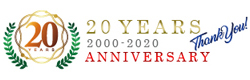 20周年ロゴ